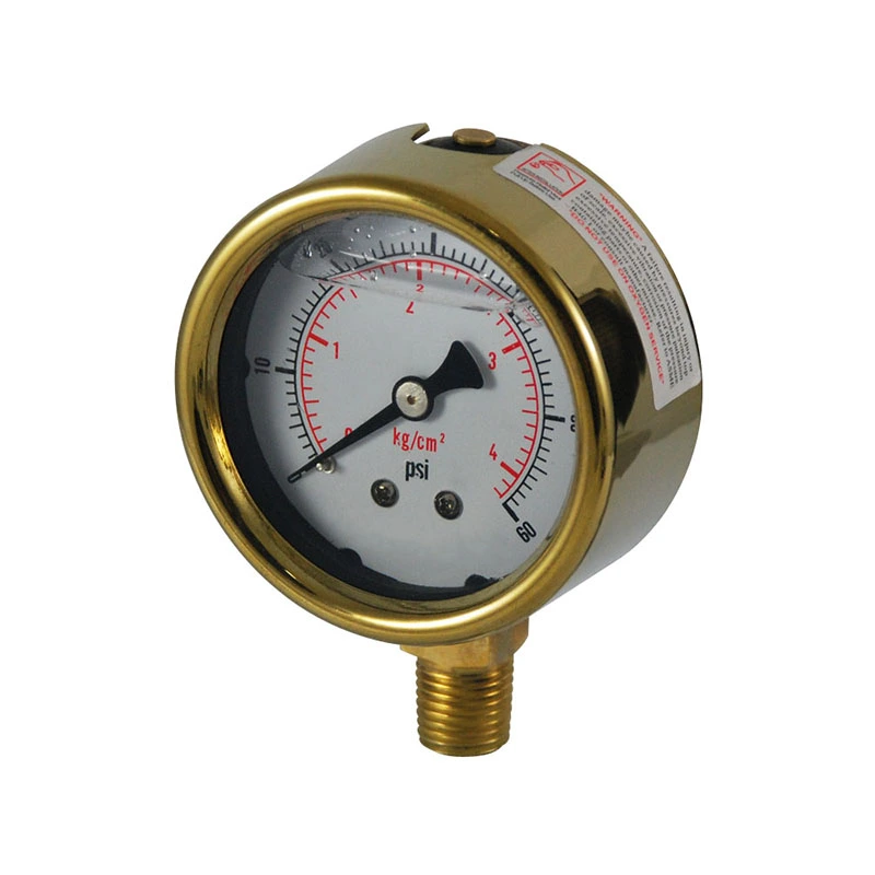 Forged Brass Mining Pressure Gauge